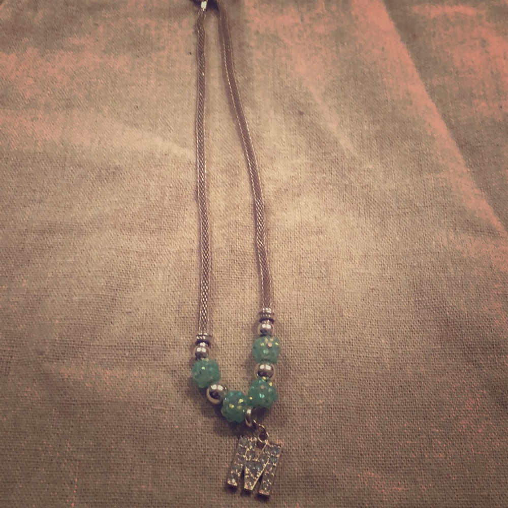 Letter M necklace!